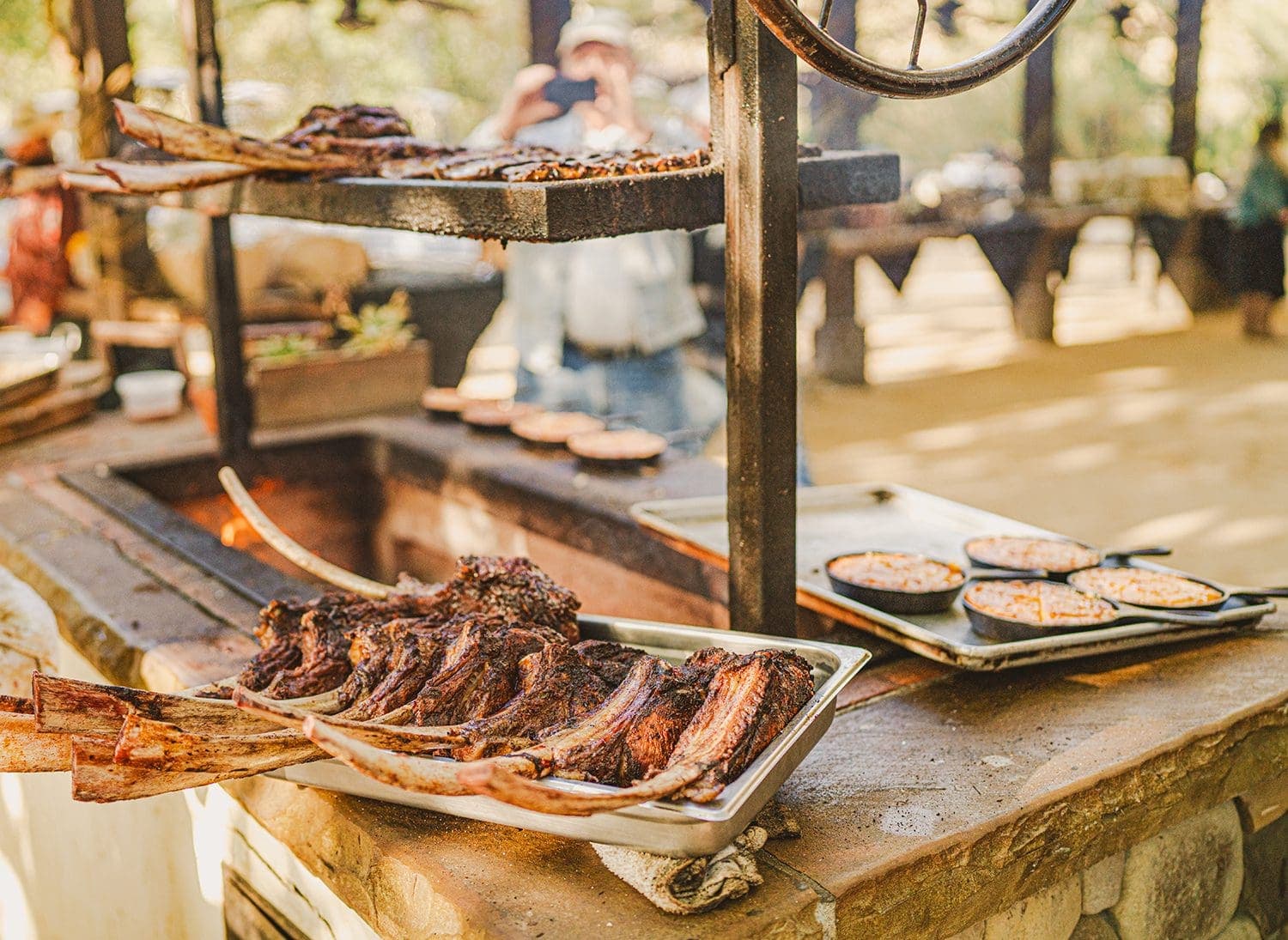 Grilled meat at BBQ Bootcamp