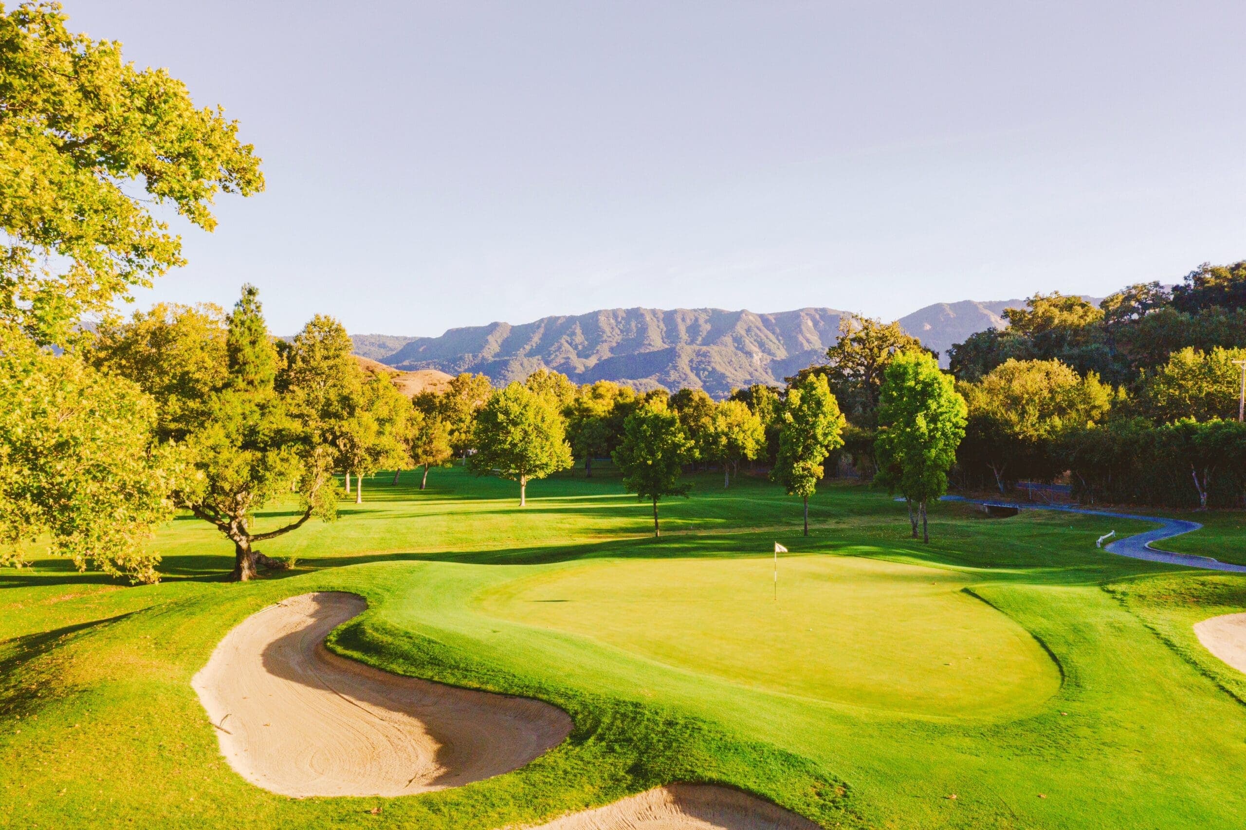 aerial view of alisal ranch golf course