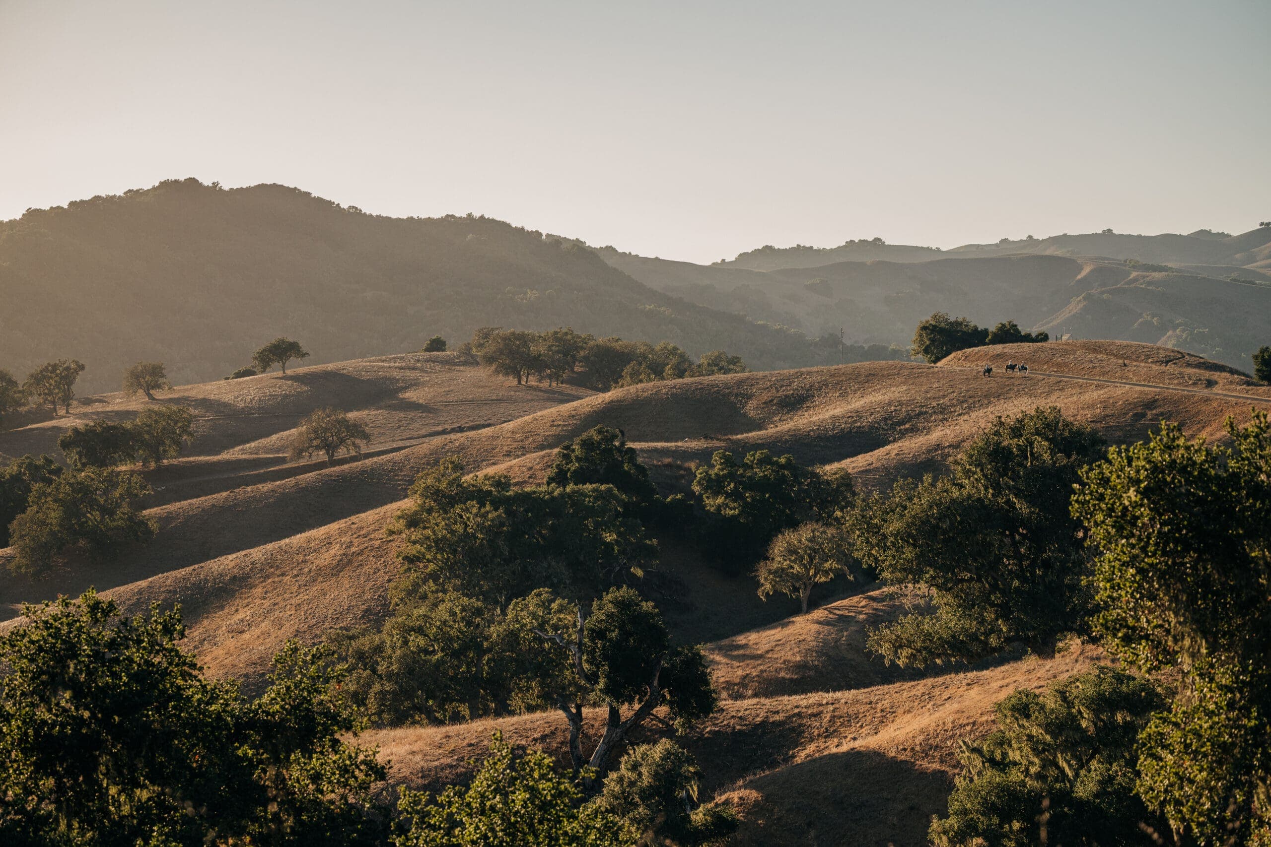 Hills overlooking Alisal Ranch